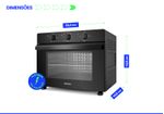 Forno Elétrico Preto Midi de Bancada Itatiaia 46L - 127V